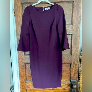 Calvin Klein bell sleeve dress